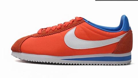 nike cortez nylon femme orange