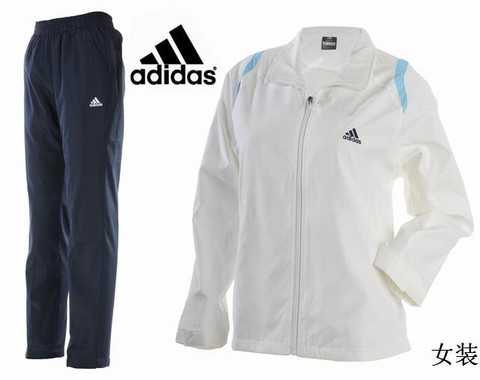 jogging adidas femme blanc et or